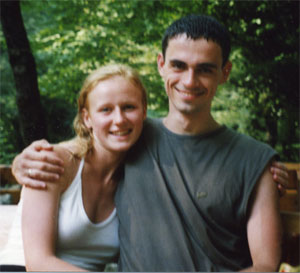2002 год. Мария с мужем Антоном